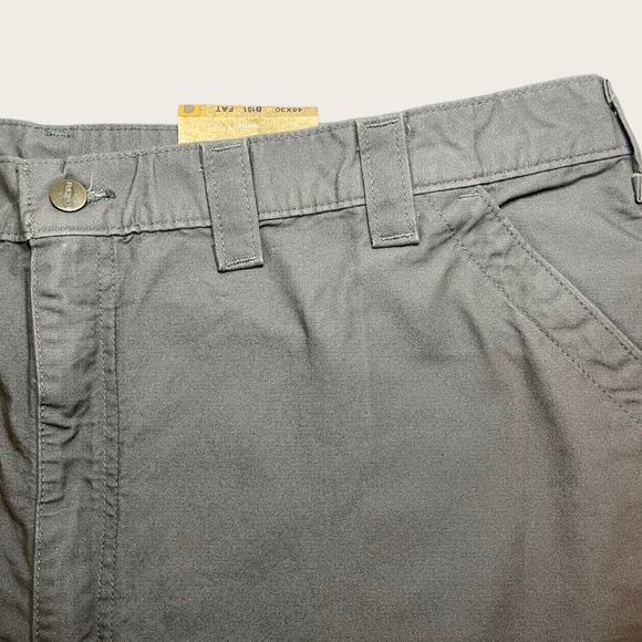 Carhartt - Canvas Work Dunagree / Loose Fit Original - Gray - 46x30 - Picture 7 of 8